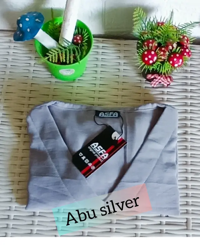 ATASAN WANITA BLOUSE ASFA ,CRINKLE AIRFLOW- VINEX Baju Top Dewasa Crop Basics White Cewek Remaja Casual Oversize lengan 3⁄4 bukan kemeja Panjang Linen Katun Pendek 2
