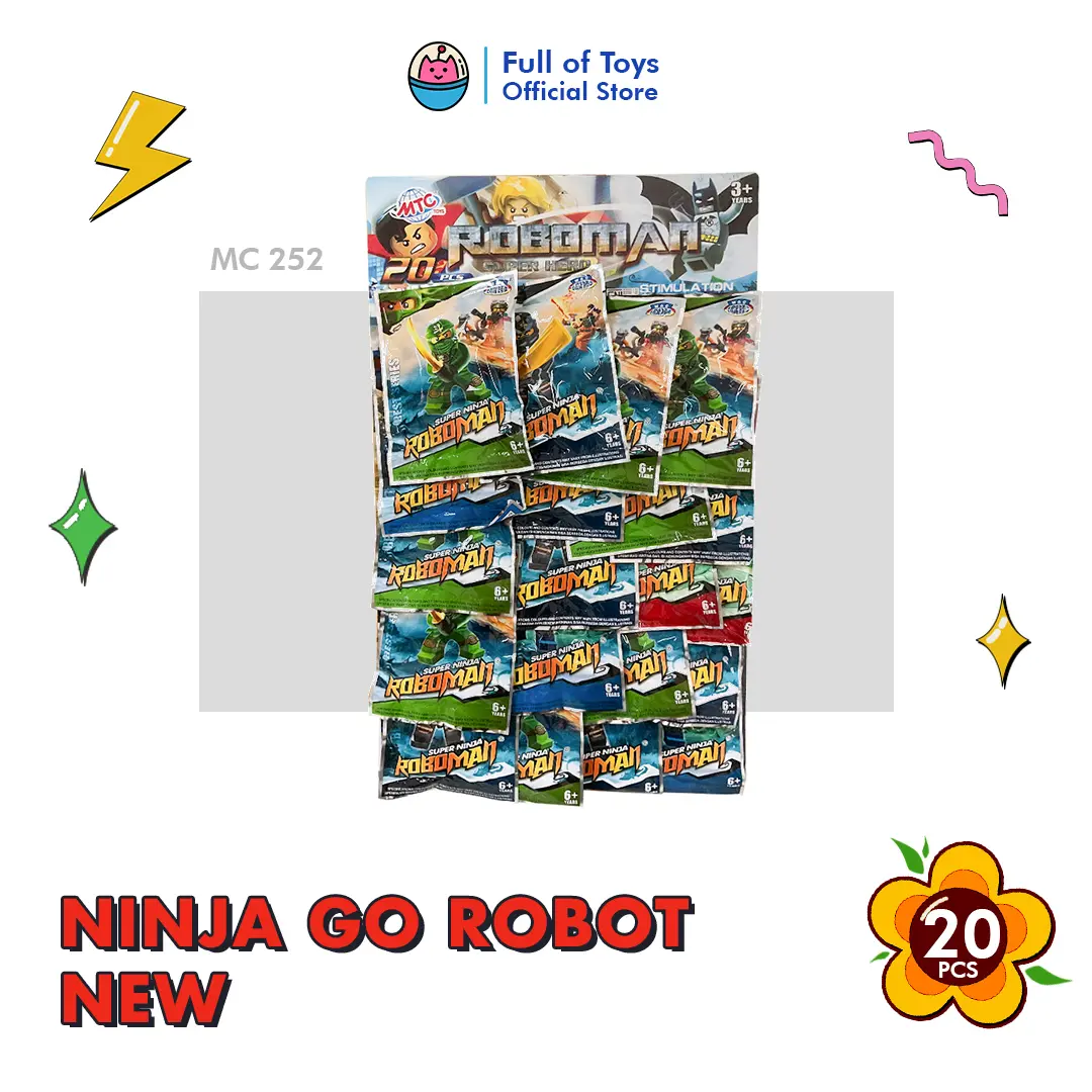 Ninja Go Robot New MC 225 - Full of Toys