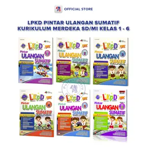 Buku Ulangan SD / LKPD Pintar Ulangan Sumatif Kurikulum Merdeka Fase A Kelas 1 2 3 4 5 6 SD/MI Semester 1 & Semester 2 Edisi Revisi - Dilengkapi Kunci Jawaban / Giri Utama SIDOARJO - GU