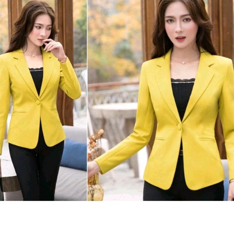 NEW!! FASHION TERKINI/BLAZER WANITA FORMAL/JAS WANITA MASA KINI/JAS BISNIS WANITA/JAS KANTOR WWANITA 6