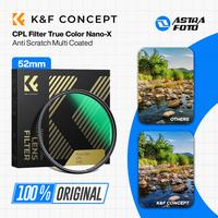 Gambar KNF Concept 52mm CPL Filter True Color Nano-X Series Anti Scratch Multi Coated K&F Concept Filter Lensa dari Astra Foto Kota Administrasi Jakarta Pusat 1 Tokopedia