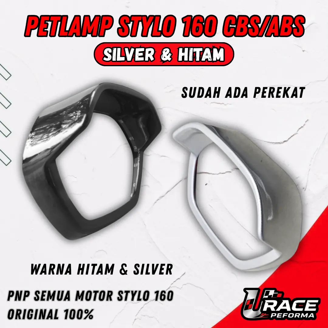 TOPI STYLO 160 PETLAMP GARNISH COVER LAMPU DEPAN STYLO PAD LAMP STYLO 160 CBS ABS Motorcycle Spidometer