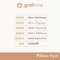 Gambar [90 pcs] Stiker Nama Alat Tulis Sekolah GISS21-25 by Grafichs - GISS21, Nude dari Grafichs Kab. Bogor 4 Tokopedia