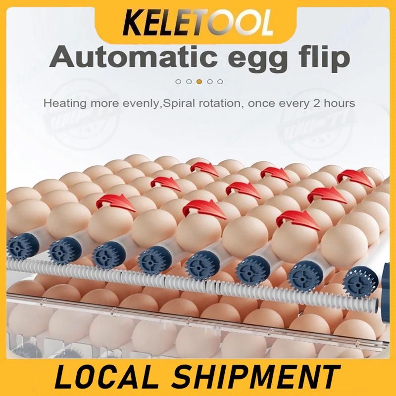 Product Introduction of Egg Incubator 150 Egg Incubator Full Automatic Chick Incubator with Auto Egg Turner Farm Incubators Hatching Eggs Chicken Duck Goose Pigeon 8