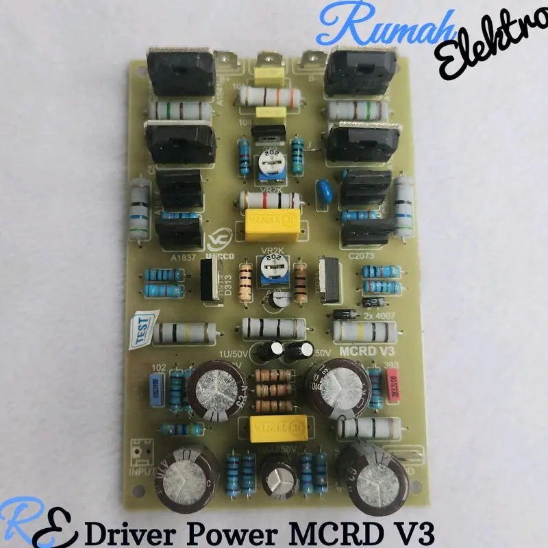 KIT DRIVER POWER AMPLIFIER MCRD V3 LOW SUB 18 INCH KOMODO 2