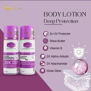 LN ungu lotion exfoliasi bpom