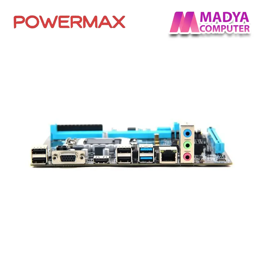 Motherboard POWERMAX H81 Socket 1150 DDR3 Support NVMe