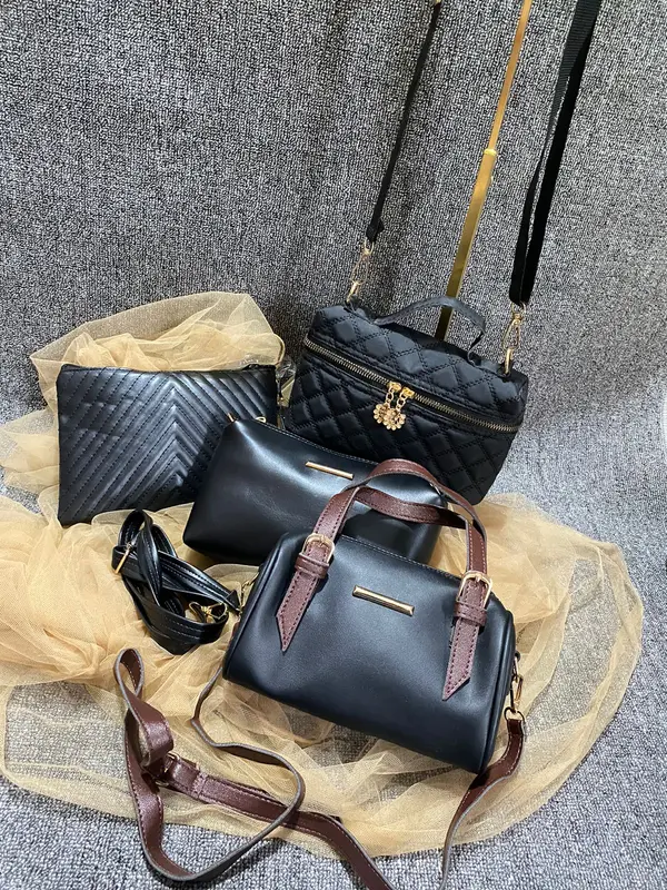 [100rb dapat 4] - Beli Lokal Tas Selempang Wanita - BUNDLING 100 ribuan isi 4 pcs 1