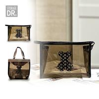 Gambar Dr. Storage Tas Kosmetik Transparan PVC Motif Beruang Tas Penyimpanan Make Up Anti Air AO020 - Xtra kecil - Bear dari Dr. Storage Kota Bekasi 1 Tokopedia