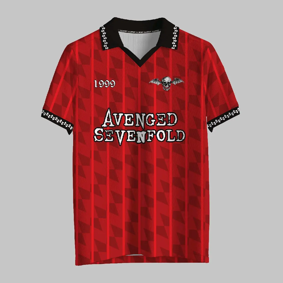 BAJU JERSEY AVENGED SEVENFOLD NEW1 // KAOS BAND VINTAGE TERBARU // CUSTOM FULLPRINT // FREE NAMA DAN NOMER // JERSEY OLAHRAGA BOLA FUTSAL // BADMINTON // VOLLY // RUNNING // GOLF // TENIS // BULUTANGKIS // PAKAIAN PRIA DAN WANITA KEREN
