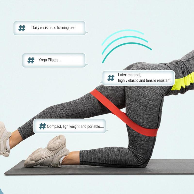 Product Introduction of Thiết Bị Tập Luyện Thể Dục Cầm Tay Kháng Liệu Cao Su, Thích Hợp Cho Pilates, Thể Lực, Yoga, Thể Thao, Crossfit, U3W9 20