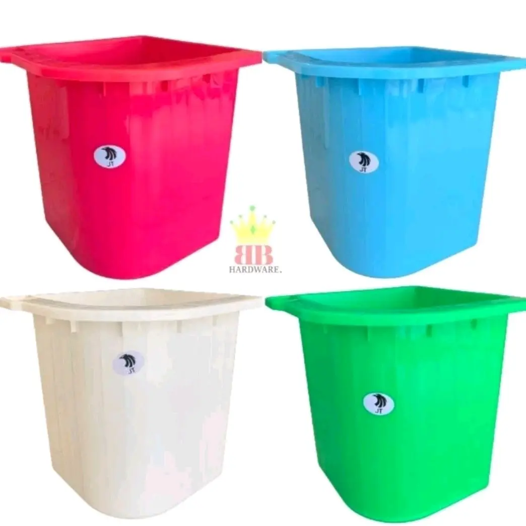 BAK MANDI BESAR SUDUT 120 L DELUXE Biru Pink