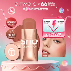 O.TWO.O Makeup Blush Stick Hydrating Gloss Lip & Cheek 6 Colors Beauty Cosmetics