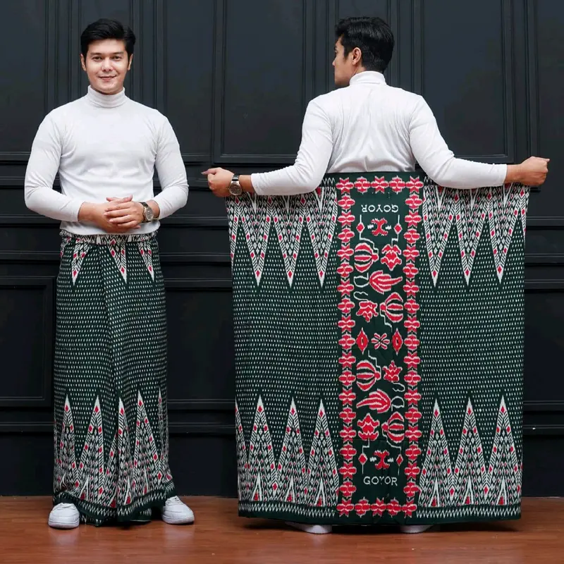 Sarung Goyor Printing Super Pabrik - Kain Rayon Super Adem - Muslim, Motif - Batik, Santri 6