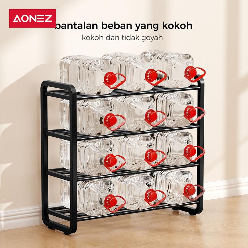 Product Introduction of 【SPESIAL KOL COD 24h Shipping】AONEZ Rak Sepatu 4 Susun Minimalis/Tempat Sepatu/Rak Sandal Dan Sepatu 3