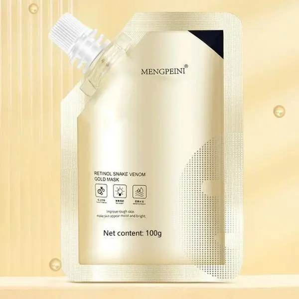 Masker Gold Retinol Huasurv Kosmetik Perawatan Wajah berminyak face mask kusam whitening pelembab maskerwajah bruntusandankusam Hyaluronic muka egg 6