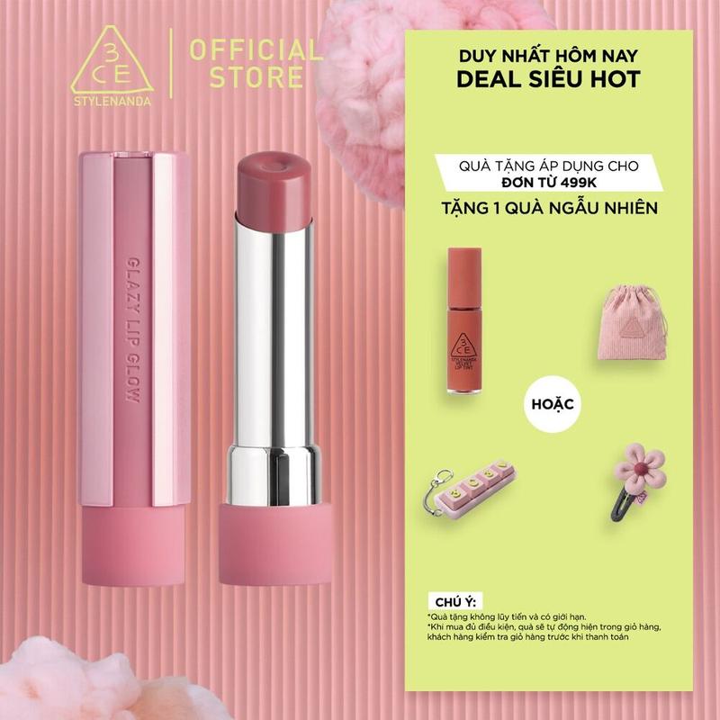 Son bóng dưỡng môi 3CE GLAZY LIP GLOW