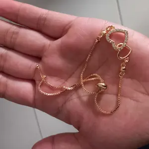 Gelang Serut Bulat Titanium Anti Karat Murah Perhiasan Lapis Emas 24k Anti Luntur Wanita Fashion Jewelry Gelang Rantai Murah