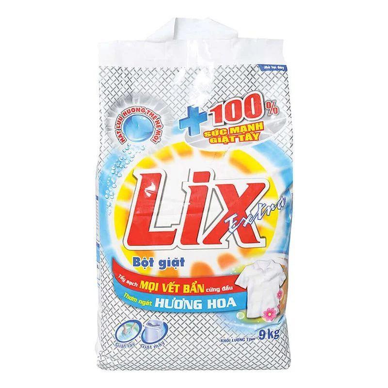   SIÊU ƯU ĐÃI  Bột giặt Lix Extra hương hoa 9kg 