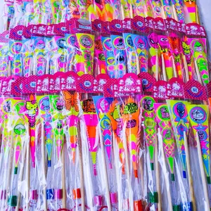 Kitiran lampu 3 Sablon isi 102 pcs, mainan terbang, slepetan, apolo paketan