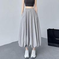 Gambar MINEOLA Rok Maxi Wanita A-Line Flowy Elastic Waist Pocket Warna Hitam All Size - Hitam dari MINEOLA FASHION OFFICIAL SHOP Kota Administrasi Jakarta Selatan 3 Tokopedia