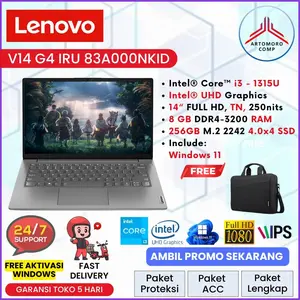 Lenovo V14 G5 IRU Intel Core i3 1315 8gb 256gb Windows11 14" FULL HD