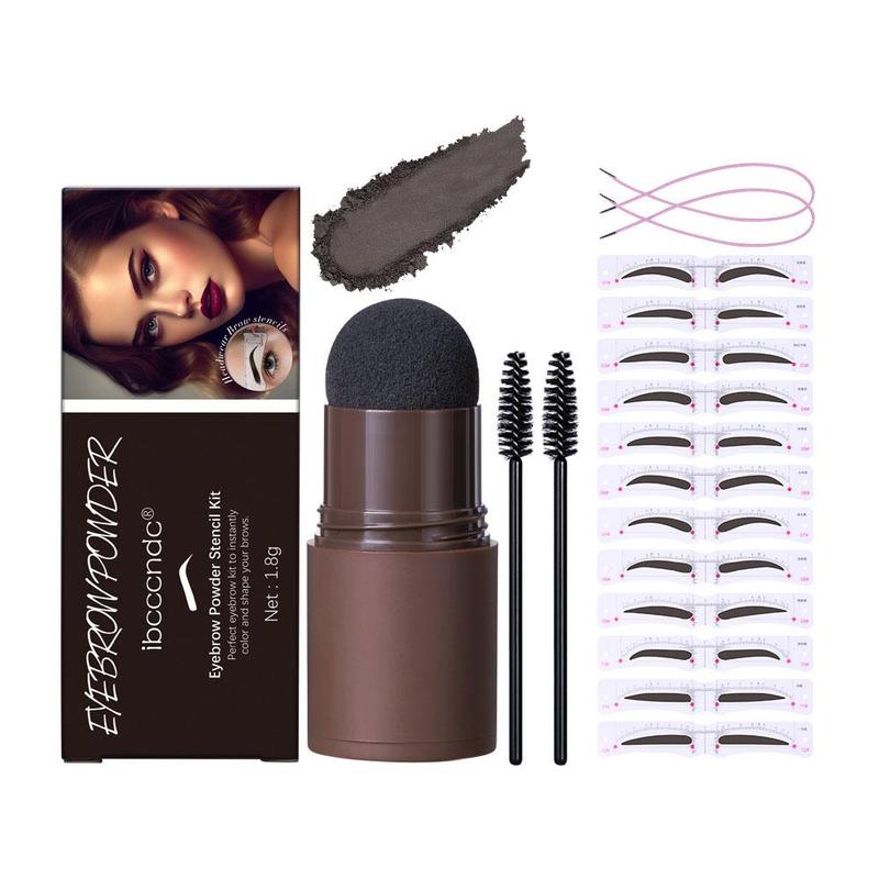 Product Introduction of Eyebrow Powder Set Waterproof Long Lasting Soft Mushroom Head Eyebrow Styling Makeup 30