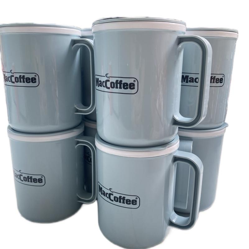  Combo 4 ca nhựa giữ nhiệt   nhựa duy tân   có nắp đậy. 500ml 