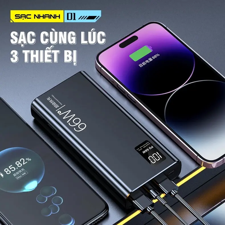 Sạc Siêu Nhanh120W PD22.5W 20000mAh 30000mAh Sạc Dự Phòng ,Chứng nhận chính hãng，Tích hợp sẵn bốn dây cáp,Tương thích lighting/Type-C KAKA POWER BANK 4 dây cáp Kho báu sạc power bank | BigBuy360 - bigbuy360.vn