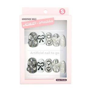 【iromikke公式】ネイルチップ　ネイルブックコラボデザイン　ワンホンネイル　大人シンプル　フェミニン