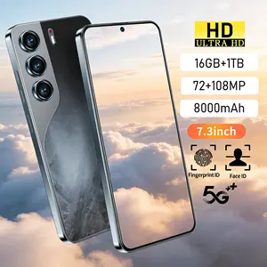 .[ 100 % Asli Baru ] camon 40 pro Ponsel Baru Smartphone 7.5 Inci Layar Penuh Murah Handphone Andorid 16GB+1TB Kamera 75MP+108MP HD dengan Bluetooth dan Kamera Utama 75MP+108MP - Led, Camera - Radio Bisa COD