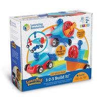 Gambar Learning Resources 1-2-3 Build It Car-Plane-Boat Early Engineering Construction Toy for Kids, Mainan Konstruksi Awal untuk Membangun Mobil, Pesawat, dan Kapal Laut dari Learning Resources Indonesia Kota Tangerang 1 Tokopedia