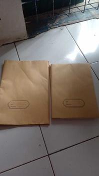 Product Review of Harga Grosir (1packs/20Lbr ) Sampul Buku Coklat SAMSON Dan Plastik Mika BOXY UK Buku Campus from C** M**N 0