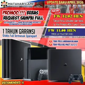 Playstation 4 FW11.00 & FW12.02 Offline Permanent H3N/ | PS4 SONY 1TB FAT | SLIM | PRO - GARANSI 1TAHUN