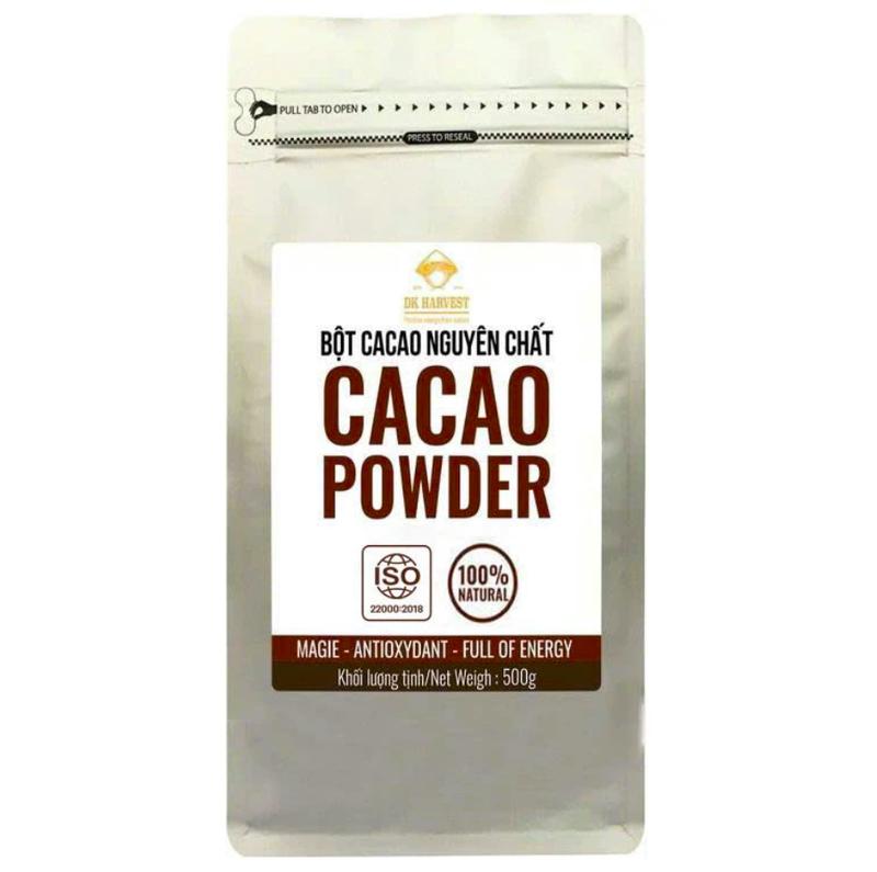  Bột Cacao Nguyên Chất DK Harvest 100g – Chuẩn ISO22000:2018 11-13% Bơ Cacao | Đậm Vị Giàu Chất Chống Oxy Hóa Cải Thiện Tâm Trạng 
