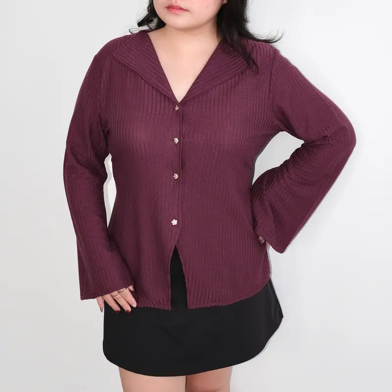 Caerys - Lexy Top - Atasan Wanita - Long Sleeves Panjang fit Basic 3