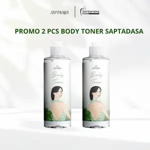 (BELI 2 LEBIH HEMAT) [BELI 2 LEBIH HEMAT] SAPTADASA TONER BADAN 100ml - WHITENING EXFOLIATING AHA + GLYCOLIC  ANGKAT BELANG & BEKAS LUKA