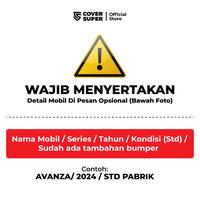Gambar CoverSuper Cover Mobil Custome P-SOFT 2 Layers Car Bahan Non-Woven Peva Lembut & Ketahanan Air Level 4 untuk Alphard Voxy Vellfire Custom Presisi dengan Hot Seamseal & Tali Elastis - HITAM dari COVERSUPER INDONESIA Kab. Bantul 3 Tokopedia