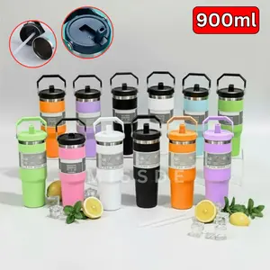 TUMBLER MUG STAINLESS STEEL 900ML / 30 OZ / GELAS MINUM