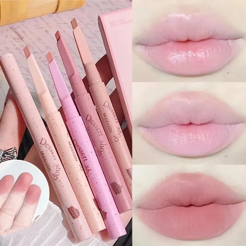 Bút Kẻ Viền Môi Mịn Và Mờ, 5 Màu, Không Thấm Nước, Lâu Trôi, Đường Viền, Bút Chì, Son Môi Nude Tự Nhiên, Trang Điểm