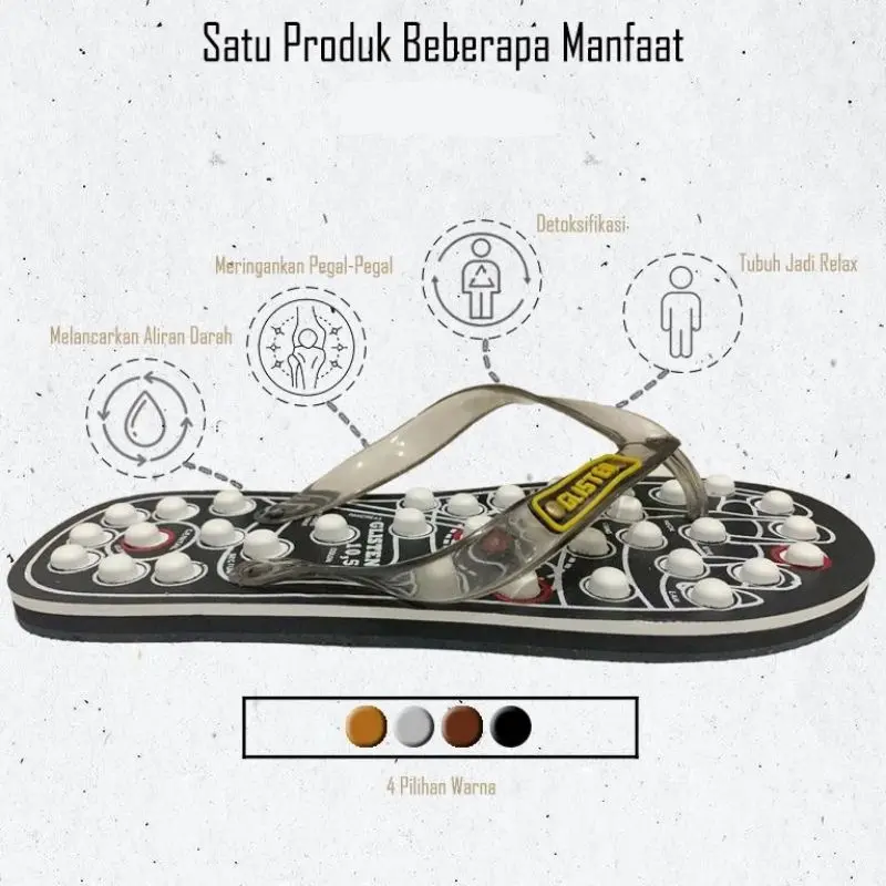 Sandal Kesehatan Sendal Rematik Glisten Swiss Size 9.5 - 11