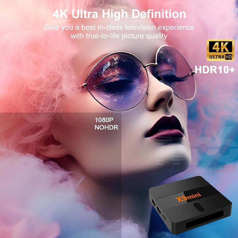 Product Introduction of STB Android 9 Smart TV Box Android X9 Mini Voice Remote Ram 2GB Rom 16GB 2/16 Unlock Full Channel TV Iflix Tanpa Bayar Bulanan GRATIS Amlogic S905W Quad Core Bluetooth 104