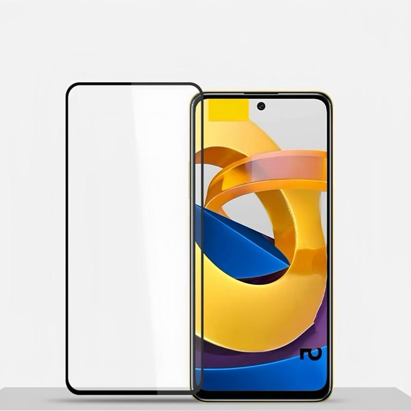 ฟิล์มกระจก นิรภัย เต็มจอ 5D FOR POCO M5S M5 C65  M6PRO M6 F6PRO F6 F5Pro F5 X5Pro X6PRO X6 X5 POCO  