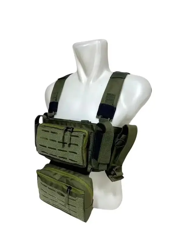 Chestrig Taktis KRAKEN Tas Dada Mini Modular Tactical Rompy Body Vest 2