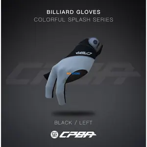 SARUNG TANGAN BILLIARD CPBA SPLASH SERIES ULTRA DRY BREATHABLE MESH LEFT HAND ANTI SLIP