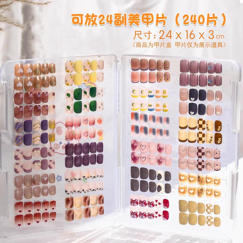 Product Introduction of Nails Storage box Press on nails [box01] IF you buy more ,surprise more! Organiser 4