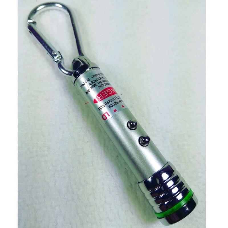 Mainan kucing lampu laser / mainan cikcak / aksesoris gantungan kunci 7