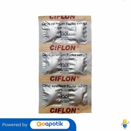 Gambar CIFLON STRIP ISI 6 KAPLET dari Apotek Kayu Manis by GoApotik Kota Administrasi Jakarta Timur Tokopedia
