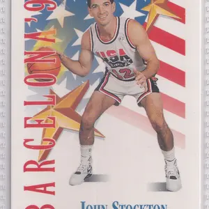 1991-92 Skybox #539 John Stockton