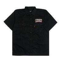 Gambar Troy Company Work Shirt Workwear Black Electric Twins WSP 2980 - M dari Troy Company Kab. Sleman 1 Tokopedia